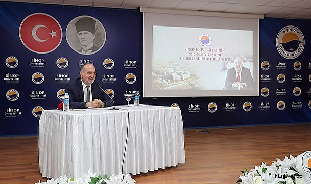 Sinop Üniversitesinin 2015-2023 Yıllarını Değerlendirme Toplantısı