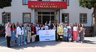 SİVASLI ÖĞRENCİLERDEN DÜZGÜN'E ZİYARET