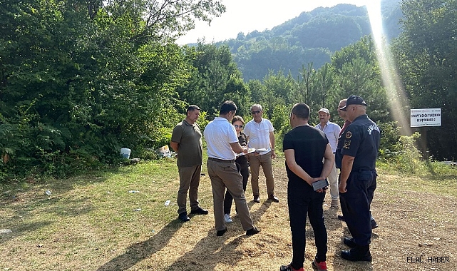 SORKUN ŞELALESİ TABİAT ANITINDA ÇALIŞMALAR DEVAM EDİYOR