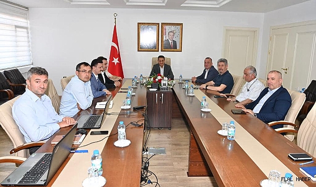 TESİSİN YAPIM AŞAMASI DEĞERLENDİRİLDİ!