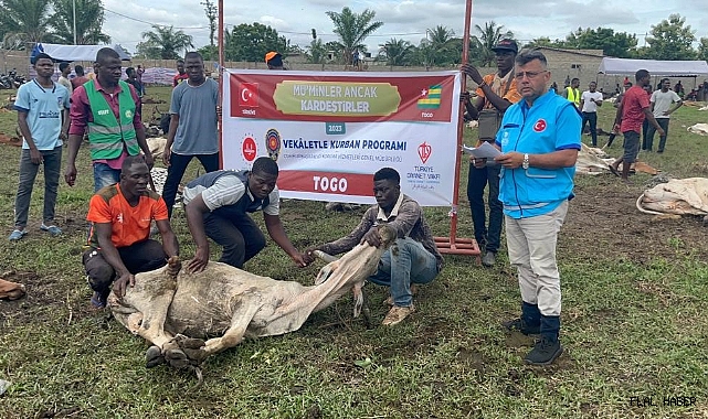 Togo’da Yaşayan Müslümanlar Türk Halkına Minnettar