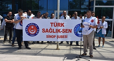 TÜRK SAĞLIK-SEN SİNOP ŞUBE BAŞKANI KARAASLAN; “BÜTÇENİN YÜKÜ MEMURUN OMUZLARINA BİNDİRİLMESİN”