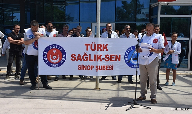 TÜRK SAĞLIK-SEN SİNOP ŞUBE BAŞKANI KARAASLAN; “BÜTÇENİN YÜKÜ MEMURUN OMUZLARINA BİNDİRİLMESİN”