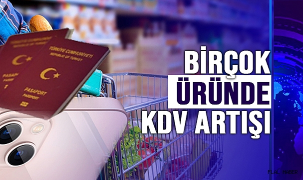 VERGİ ARTIŞLARI SÜRÜYOR; CEP TELEFONU HARCI 20 BİN TL OLDU, KDV YÜZDE 18'DEN 20'YE ÇIKTI