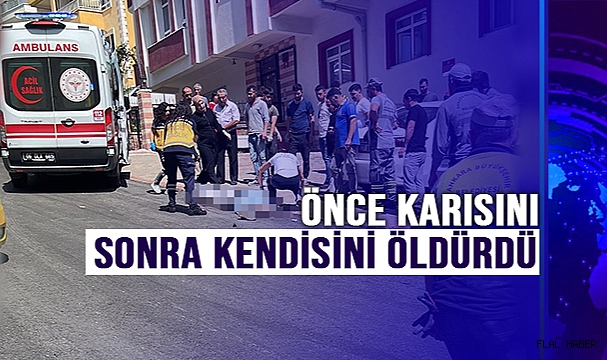 Yaşlı Adam Önce Karısını Sonra Kendisini Öldürdü