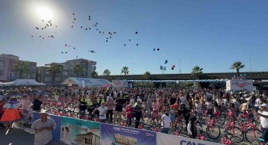 1160 çocuğun bisiklet sevinci