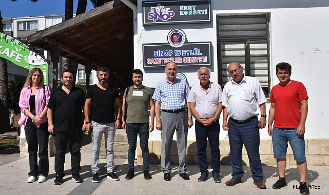 DALGIN, GAZETECİLER İLE VEDALAŞTI