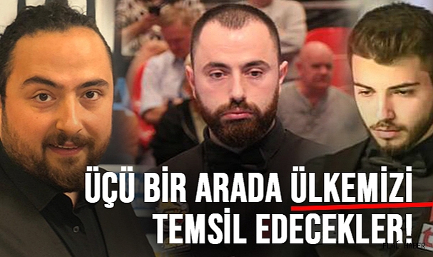 DÜNYA BİLARDO ŞAMPİYONASINDA 3 SİNOPLU!