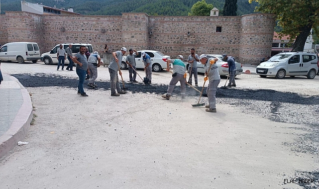 DURAĞAN’DA ASFALT ÇALIŞMALARI