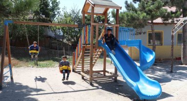 Havza'da kırsal mahallelere oyun parkı