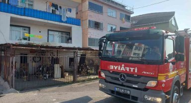 Kdz. Ereğli'de evde çıkan yangın korkuttu