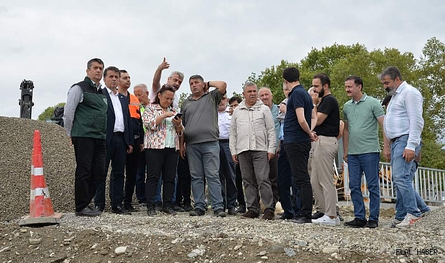 MAVİŞ "TÜRKELİ'MİZİN DÖRT YANI ŞANTİYE ALANI”