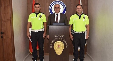 POLİSLERE TEŞEKKÜR