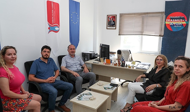 REKTÖRDEN İDARİ BİRİMLERE VEDA ZİYARETİ