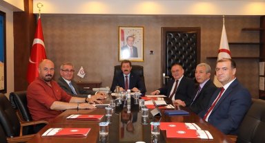 Samsun Valiliği'nde "Yeni OSB" toplantısı