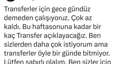 Samsunspor Başkanı Yıldırım: "Bu hafta sonuna kadar birkaç transfer açıklayacağız"