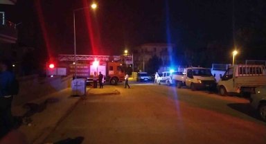 Şikayet edilince evdeki eşyayı yakıp, polise direndi