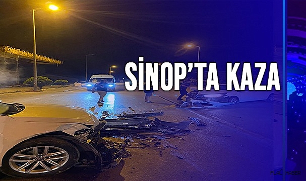 SİNOP’TA TRAFİK KAZASI