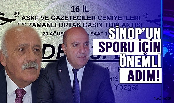 SİNOP’UN SPORU İÇİN ÖNEMLİ ADIM!