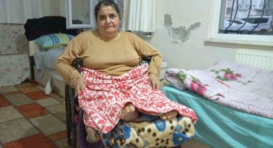 Tadilat sebebiyle evden çıkartılacak olan engelli kadın, ev bulamazsa sokakta kalacak