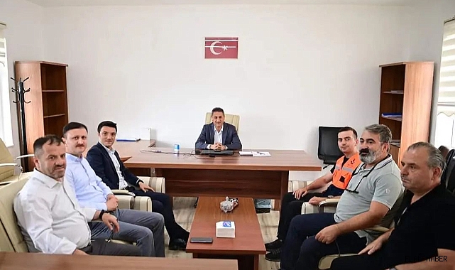 VALİ KARAÖMEROĞLU’NDAN ŞANTİYE ZİYARETİ