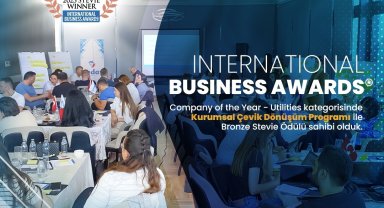 YEDAŞ'a 'Bronze Stevie Ödülü'