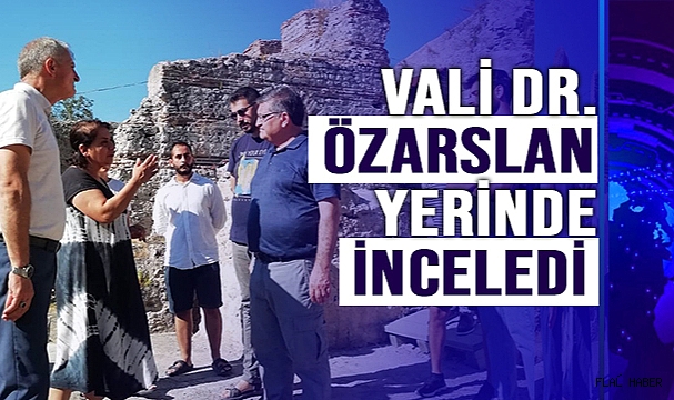 YERİNDE İNCELENDİ