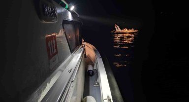 13 düzensiz göçmen kurtarıldı