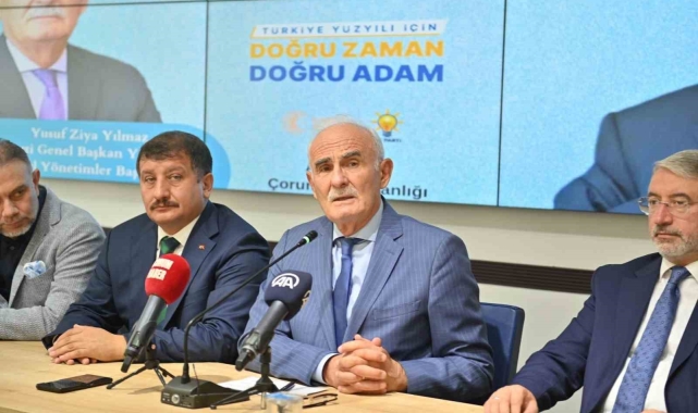 AK Partili Yılmaz, "Türkiye'de muhalefet sağlıklı değil, AK Parti'nin başarısı oranında başarılı bir muhalefet yapamıyor"