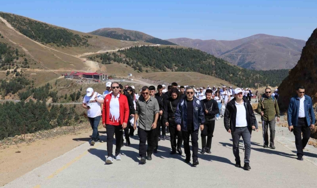 Avrupa Spor Haftası'nda Gümüşhane'de doğa yürüyüşü düzenlendi