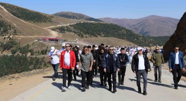 Avrupa Spor Haftası'nda Gümüşhane'de doğa yürüyüşü düzenlendi