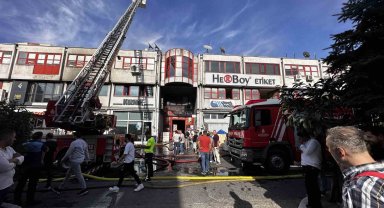 Bağcılar Matbaacılar Sitesi'nde yangın