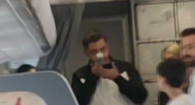 Binlece fit havada evlilik teklifi