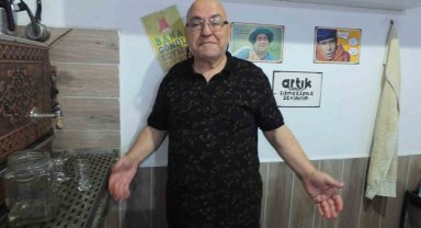 Burhaniye'nin en renkli kahvehanesi