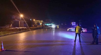 Çarşamba'da yol kontrol uygulaması