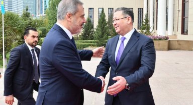 Dışişleri Bakanı Fidan Kazakistan'da