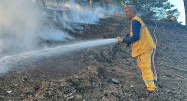 Feke yangını kontrol altında