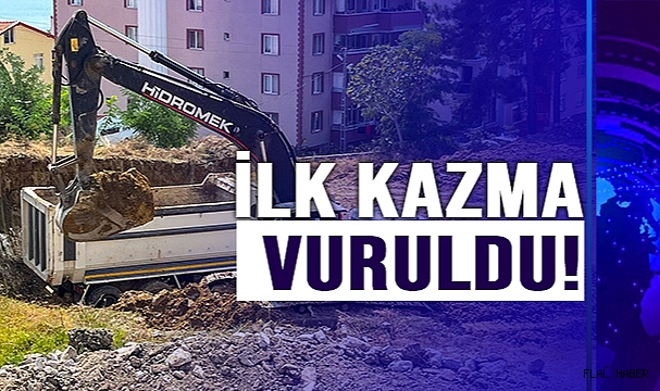 Gelincik Ortaokulunun yapımına başlandı