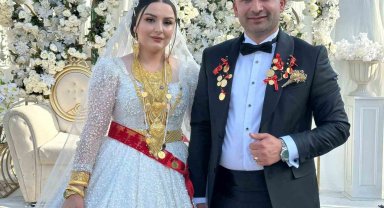 Geline 2 kilo altın, damada ise 3 milyon TL takıldı