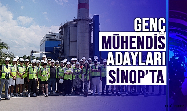Genç mühendis adayları, Sinop’taki Hamsi Hibrit Enerji Santrali’ni yerinde inceledi