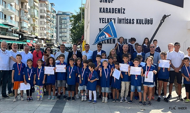 Genç yelkenciler lisanslarına kavuştu
