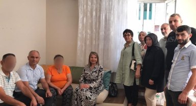 İlkadım'da depremzede ailelere destekler devam ediyor