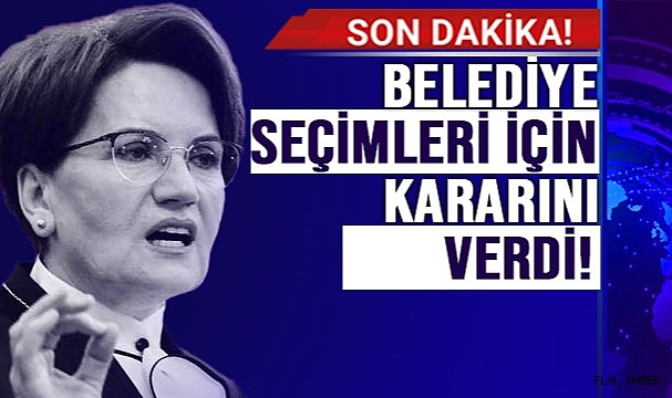 İYİ PARTİ'DEN SEÇİM AÇIKLAMASI!