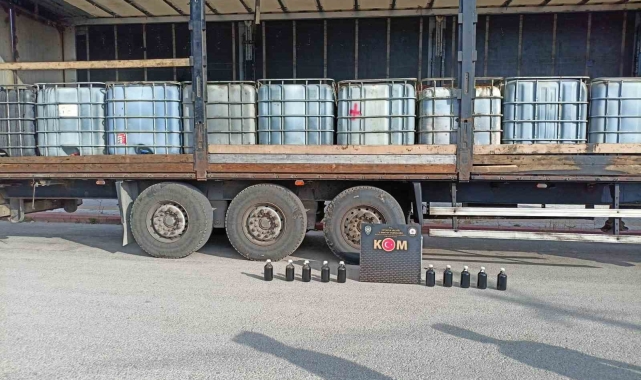 Kütahya'da akaryakıt kaçakçısı 3 kişi suçüstü yakalandı