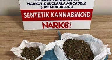 Kütahya'da şüphe üzerine durdurulan araçta uyuşturucu ele geçirildi