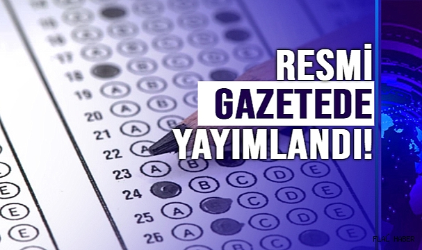Liselerde test usulü sınav uygulamasına son verildi
