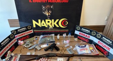 Manisa'da uyuşturucu tacirlerine darbe: 7 kişi tutuklandı