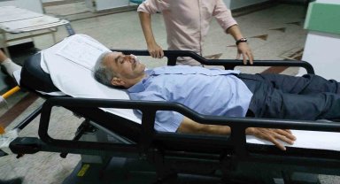 Nişan töreninde maganda kurşunuyla yüzünden vuruldu