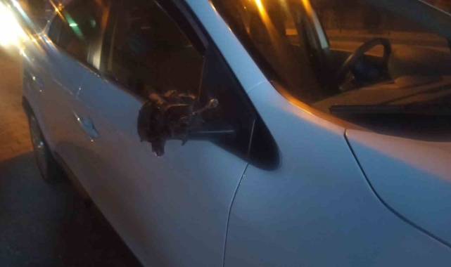 Otomobilin çarptığı bisiklet sürücüsü yaralandı