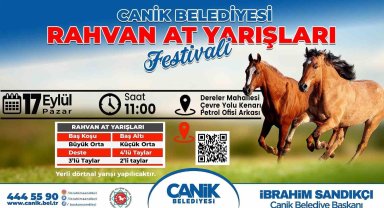 Samsun'da "Canik Rahvan At Yarışları Festivali" yapılacak